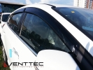 FORD FOCUS HATCHBACK 3 = 75mm venttec door visor Focus Hatchback Ford