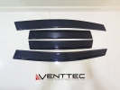 HONDA JAZZ / FIT (4 = 100MM) venttec door visor Fit , Jazz GE (2008-onwards) Honda