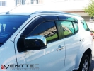 ISUZU MU-X (4 = 100MM) venttec door visor MU-X 2014 Isuzu