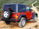 JEEP WRANGLER / SAHARA (JK) (2 DOOR) VENTTEC DOOR VISOR Wrangler JK 2007 Jeep