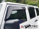 JEEP WRANGLER / SAHARA (JK) (4 Door) VENTTEC DOOR VISOR Wrangler JK 2007 Jeep