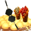 Egg Waffle Bubble Pan Plate Waffle Machine