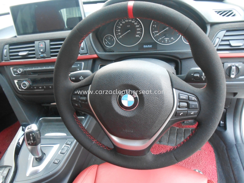 Bmw F30 Steering Wheel Replace Alcantara Leather Steering 