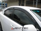 MAZDA 3 / AXELA SEDAN VENTTEC DOOR VISOR Mazda 3 Sedan 2004-2009 Mazda