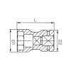 MK-TOL-88308M 1" Dr. DUAL OPENING - BUDD WHEEL IMPACT SOCKET (STREAMLINE) Individual Impact Sockets, Accessories and Socket Sets