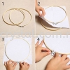 Embroidery Hoops, Frame Wooden Ring 17cm, 1pcs Embroidery Hoops, Frame Wooden Ring Tools & Packaging