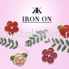 Iron On Metal, Code 18-06#, K2 Light Rose, 50pcs/pack Iron On Metal Iron on Metal / Patch