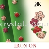 Iron On Metal, Code 18-06#, K2 Light Rose, 50pcs/pack Iron On Metal Iron on Metal / Patch