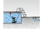 METABO SUBMERSIBLE  PUMP F.CLEAR WATER,550W, 13000LITRE/H, DEPTH: 5M,0.95BAR, M.HT: 9.5M, TP 13000 S