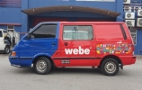 Van Advertising For Webe Broadband Car Advertising Vehicle Advertising