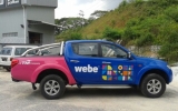 Van Advertising For Webe Broadband Car Advertising Vehicle Advertising