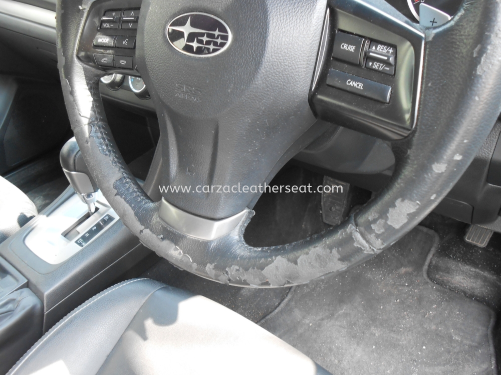 SUBARU XV Replace Steering Wheel Leather Steering Wheel 