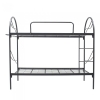 Powder Coat Metal Double Decker Bunk Metal Bed Frame Bedframe Bedroom