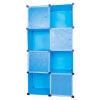 8 Cubes Stackable Wardrobe Organisers Rack Wardrobe Bedroom