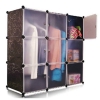 9 Cubes Stackable Wardrobe Organizers Rack Wardrobe Bedroom