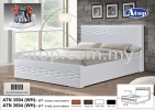 Atop ATN 3504WH Queen Size Bed Frame New Product Queen Size Bed Frame (5ft)
