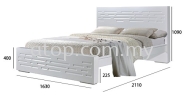 Atop ATN 3506WH Queen Size Bed Frame New Product Queen Size Bed Frame (5ft)