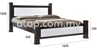 Atop ATN 3514WHW Queen Size Bed Frame New Product Queen Size Bed Frame (5ft)