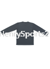 QD5424 Dark GreyOren Sport Quick Dry Round Neck Long Sleeve DARK GREY Quick Dry Round Neck Long Sleeve T-Shirt QD54 Oren Sport  Round Neck T-Shirt - Microfiber / Quick Dry T-Shirt, Uniform, Cap & Apron