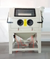 KGT 1200L Sandblast Cabinet (SBC1200) ID34304 Air Sandblaster ( Gun / Hand Glove / Helmet / Nozzle..) Garage (Workshop)  