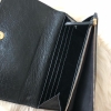 (SOLD) Balenciaga Classic Edge Long Wallet in Black with GHW Balenciaga