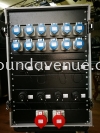 63A/240V WITH 19PIN SOCKET POWER DISTRIBUTION BOX Power Distribution Box Rack Mounted Type