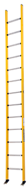 Branach PowerMaster Single Ladder Branach Safety Platform Ladder