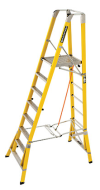 Branach CorrosionMaster Step Platform Branach Safety Platform Ladder