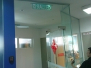 Commercial Tempered Glass Aluminium Glass Door & Windows Installation Commercial