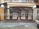  FOLDING DOOR MAIN GATE STAINLESS STEEL