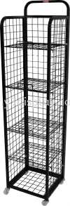 5'Hx14" Newpaper Rack Magazine Rack Display Racking