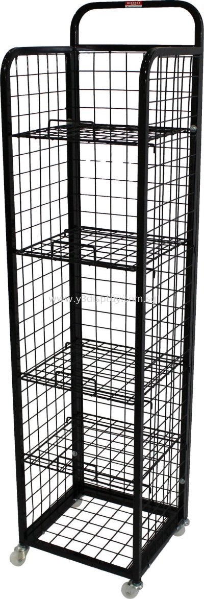 5'Hx14" Newpaper Rack