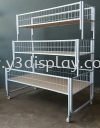 23017-3Layer Offer Bin c/w Hdf Board Offer Bin Display Racking