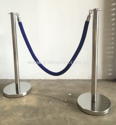 17123/17125 Baluster GL-05 And Rope Velvat Blue