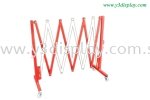 20492-Q-Up Pole-Red White Q-up Stand