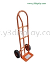 29715-M03-P700B P SHAPE HAND TRUCK 10" PNEUMATIC WHEEL Platform Hand Truck Material Handling Equipment