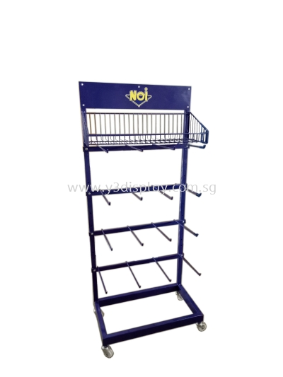 20388-NOI 5LAYER METAL DISPLAY RACK