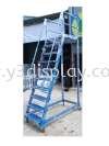 29744-LT8-LADDER TROLLEY-2500MM HIGH PLATFROM Ladder Trolley Material Handling Equipment