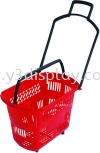 80142-TL2 Shopping Basket c/w Wheel Shopping Basket