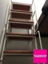 Tigerstep (Solid Wood Staircase Board) (After Installation) Tigerstep