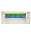 Flush-mount. Enclosure KVM 3-r. 36/42MW-brick wall high  Metal Clad Distribution Board Enclosure