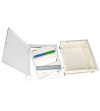 Flush-mount. Enclosure KVM 1-r. 12/14MW-brick wall flat  Metal Clad Distribution Board Enclosure