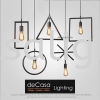 5 Shape Pendant Light TLS-SHAPE-5 Retro Loft Design Pendant Light PENDANT LIGHT