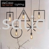 5 Shape Pendant Light TLS-SHAPE-5 Retro Loft Design Pendant Light PENDANT LIGHT