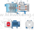 SS Multi-Stage Centrifugal Pump 0.45kW 5~80L/min 38~5m 3CRm80N Pedrollo Stainless Steel Multi-Stage Centrifugal Pump Pedrollo Electric Water Pump Water Pump Malaysia