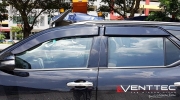 Toyota Fortuner 2016 (5 = 125mm)Venttec Door Visor FORTUNER 2017 Toyota