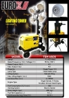 Eurox TDH6505 Mobile Tower Light Power Diesel Engine 4X400w ID779477 Balloon Lighting Tower  Contruction Equipment