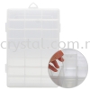 013109, Plastik Portable Beads Box, 24GRID Portable Jewelry Beads Box Boxes / Pouches