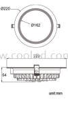 D3035C Downlight 30W ROUND DOWNLIGHT