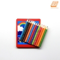 Faster - 12 Colour Pencils Parrot - (CP-F468-12S)